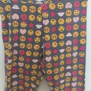 Faded Glory Pants - Emoji leggings Faded Glory Pants - Emoji leggings